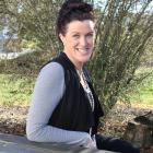 Hokonui Fashion Design Awards choreographer Rebecca Gutschlag takes time to relax during a busy...