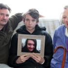 Holding a recent photograph of Nakita Strange, the Invercargill teenager killed in a car crash in...