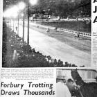 How the <i>Otago Daily Times</i> reported the big night at Forbury Park in 1961. Photo from <i...