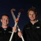 Hugo Inglis (left) and Blair Tarrant. Photo by Peter McIntosh.