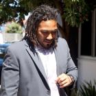 Hurricanes player Ma'a Nonu arrives at his Judicial Hearing at the NZRU offices in Wellington....