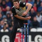 Ian Butler in action during the twenty/20 world cup at the Oval in London last month. Photo from...