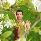 Indian dancer Vivek Kinra strikes a pose from the ancient dance form Bharata-Natyam. Photo by...