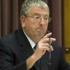 James Doyle (left), the police officer who was second in charge of the Bain inquiry, being...