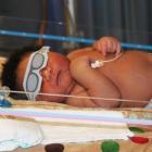 JaMichael Brown in the  Good Shepherd Medical Center's neonatal care unit in Longview, Texas.  ...