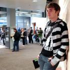 Jamie O'Connor, a British exchange student from Falmouth University College, England, enrols at...