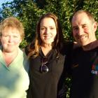 Jan, Kyla and Barry McKenzie reflect on Kyla's childhood battle with cancer. Photo by Sarah Marquet.