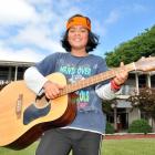 Jayden Jesudhass performs at George Street Normal School yesterday, as he gets ready for a...