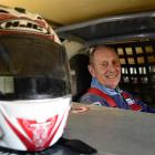 Jim Holley in his stock car. Photos by Peter McIntosh.