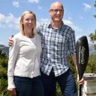 Jo and Dave Menzies at their Roslyn home yesterday. Photo by Gerard O'Brian.