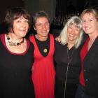 Jo Blick and Cath Gilmour, both of Queenstown, with Alexa Forbes, of Frankton, and Jen Andrews,...