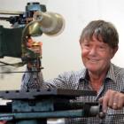 John Swan and Co Ltd owner Brian Swan uses an engraving machine in Dunedin yesterday. Photo by...