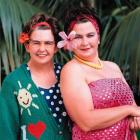 Jools (left) and Linda Topp's well-loved cast of characters include Camp Leader and Camp Mother ...