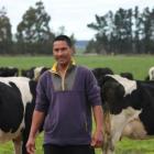 Joseph Alegado has worked for Duntroon dairy farmers Geoff and Jan Keeling for the past four...