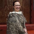 Justine Donner at Invercargill's Murihiku marae. Photo by Allison Rudd.