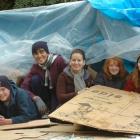Kavanagh College pupils prepare to spend the night in cardboard boxes to raise funds for Myanmar...