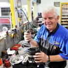 Keith Jackson (65), of Mosgiel, who  is retiring after 40 years in business as an auto...