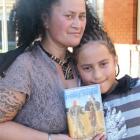 Kerry Matahiki and her son Tiarete Wanahi celebrate after watching Tiarete act in his first short...