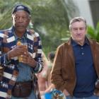 Kevin Kline, Morgan Freeman, Robert De Niro and Michael Douglas enjoy Last Vegas. Photo by Chuck...