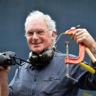 King's High School technology teacher and photographer Neil Andrews prepares to hang up his tools...