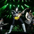 Kiss in concert at the Parque Simon Bolivar in Bogota this year. The concert was part of the band...