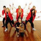 Kustard hip-hop team members with their New Zealand Competitive Aerobic Federation secondary...