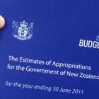 A copy of the budget