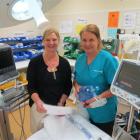 Lakes District Hospital operations manager Janeen Holmes (left) and clinical nurse co-ordinator...