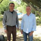 Lakes Marina Projects Ltd co-directors Iraj Barabi (left), of California, and Alan Kirker, of...