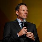 Lance Armstrong makes an appearance his cancer-fighting charity LIVESTRONG's 15th anniversary...