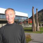 Landscape architect Philip Blakely at Queenstown Airport, which is one of two projects he has...