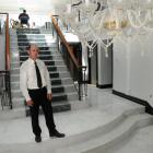 Larnach Castle Ltd general manager Andrew Husheer in the yet-to-be completed Camp Estate. The...