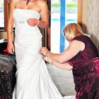 Last-minute adjustments for Tammy Russell. FLUID PHOTO