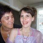 Ra Timms and JordynRose, all dressed up for a school dinner at about 12 or 13 years of age. Photo...