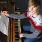 Logan Park High School pupil Finn Butler (17) continues to pen compositions after winning the...