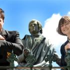 Logan Park High School pupils Jacobi Kohu Morris and Ella Yiannet won two of the three honours on...