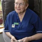 Lois Fletcher reflects on 50 years of nursing. Photo by Linda Robertson.