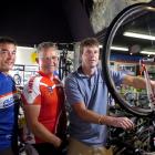 Looking forward with nervous anticipation to their fundraising cycle the length of New Zealand...