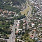 Lookout Point and Caversham Valley Road are shown in this file photo.