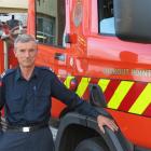 Lookout Point Senior Firefighter Jeffrey Woodford (65) drove the fire engine for the last time on...