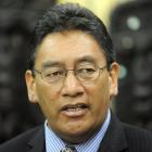 Maori Party MP Hone Harawira apologises at a press conference for his recent errors and will...