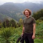Mark Orton  high in the hills in Sichuan province, China, filming pandas for NHNZ. Photos supplied.