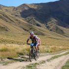 Mark Williams, of Queenstown, races in the 2011 Motatapu event. Photo by MM Pro.