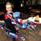 Mash Cafe owner Erin van Duyl is prepared for an influx of customers for Rugby World Cup 2011 in...