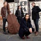 Matt Joe Gow (front) and the Dead Leaves.