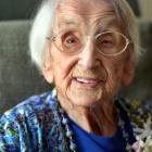 Maudie Wilson who will celebrate her 110th birthday today. Photo by Stephen Jaquiery.