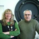 Mauri Ora worker Donna Grace and Uruuruwhenua Health manager Ricky Carr in their office in...