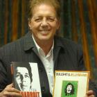Mayor Tim Shadbolt with his two books.