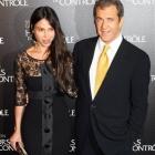 Mel Gibson and now ex-girlfriend Oksana Grigorieva. Photo by AP.