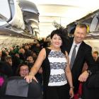 Melbourne Cup trip organisers Tony and Tracey Laker, of House of Travel Lakers, with their...